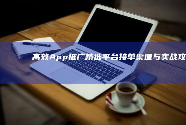 高效App推广：精选平台接单渠道与实战攻略